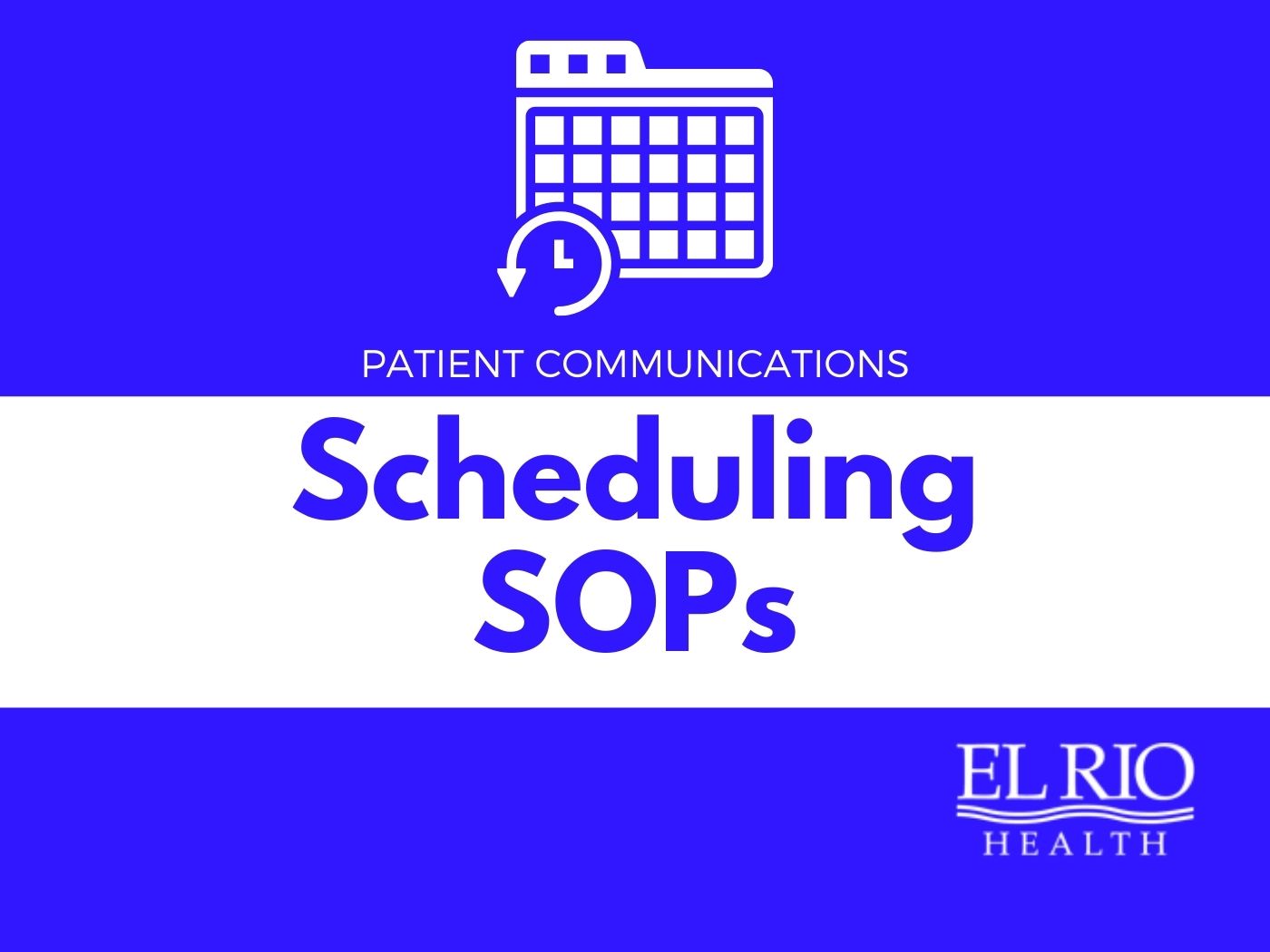 Scheduling SOPs