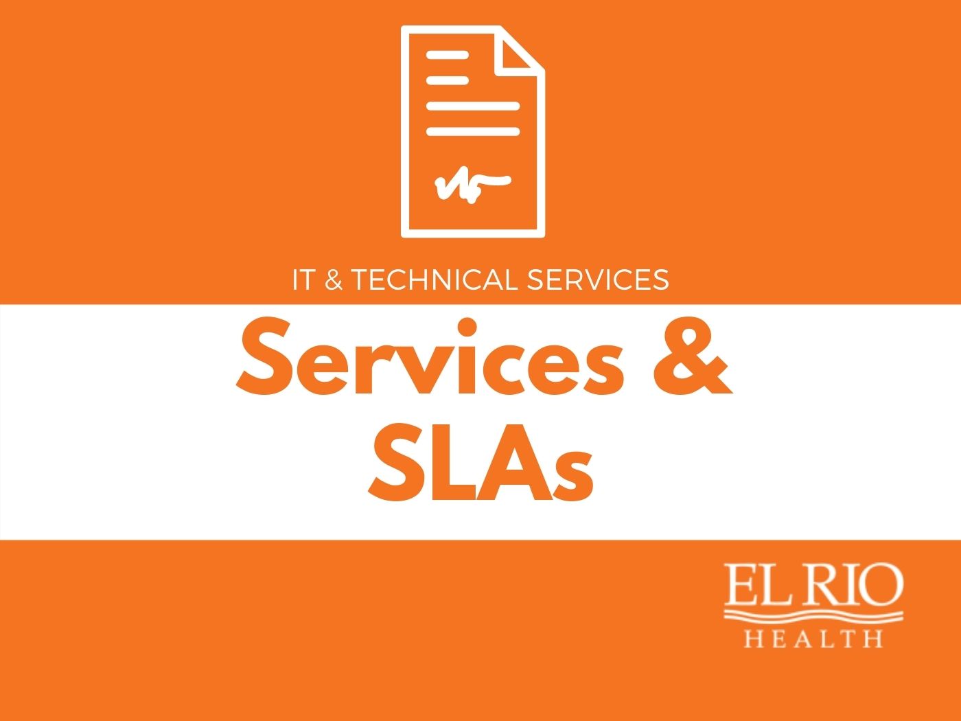 Services & SLAs